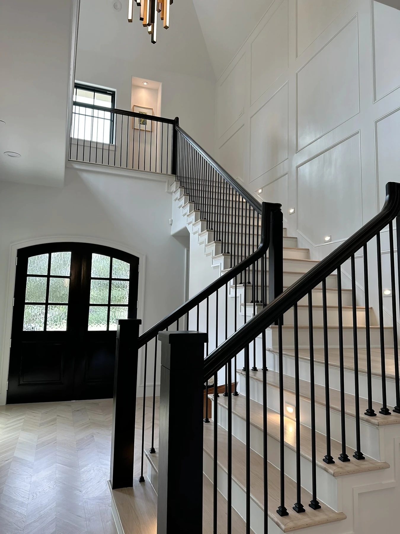 Crafted stair details from the HT Contractors project gallery